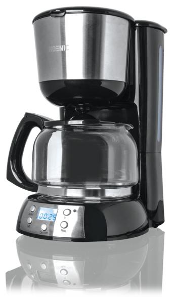 Koenic kcm 101024 black drip coffee maker