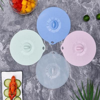 2 шт. Экологичная свежая силиконовая крышка силиконовая уплотнительная крышка аксессуары крышка для кастрюли кухня