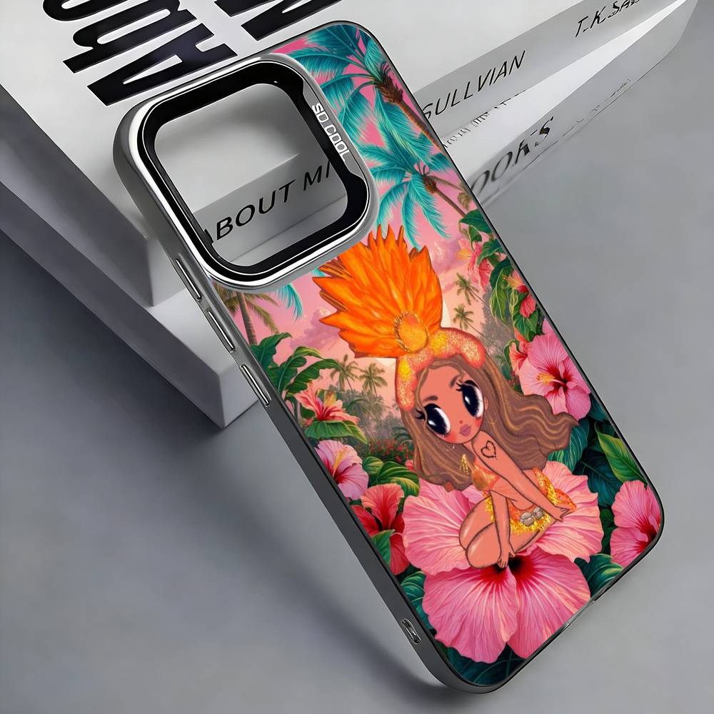 K-Karol G Колумбийский чехол для телефона для iPhone 17, 16, 15, 14, 13, 12, 11 Plus, Pro Max, Цветной серебристый чехол Funda