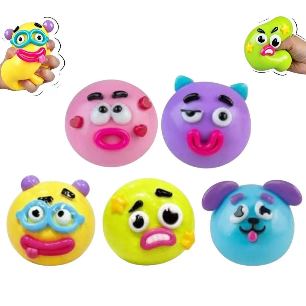 НОВИНКА Smushers Squishy, Игрушка-сквиши «Собачья мордашка» из серии Curiosities, Мягкая, Формируемая, Милая, Медленно поднимающаяся, Сжимаемая, Расслабляющая, Сенсорная S