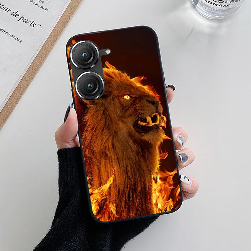 Для Asus Zenfone 10 9 Чехол Модный Мягкий Силиконовый Задние Чехлы для Телефона Asus Zenfone9 Чехол Zenfone10 etui Fundas Милый Защитник