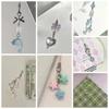 Rabbit Mobile Phone Lanyard Anti-loss Cell Phone Strap Phone Rope Bead Phone Chain  Telephone Decor