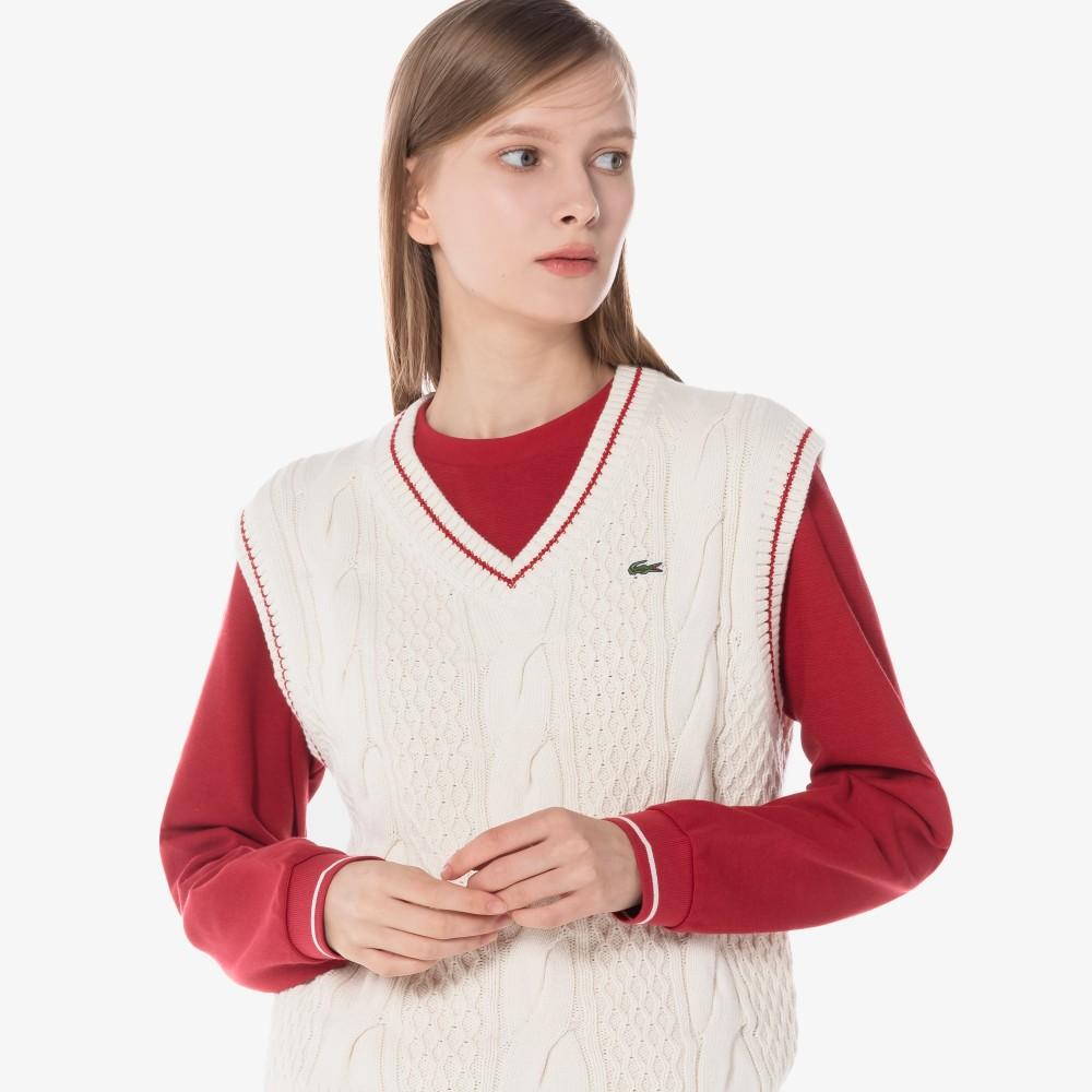 Lacoste Женский вязаный жилет Tipping Point AF712E-54NF70V