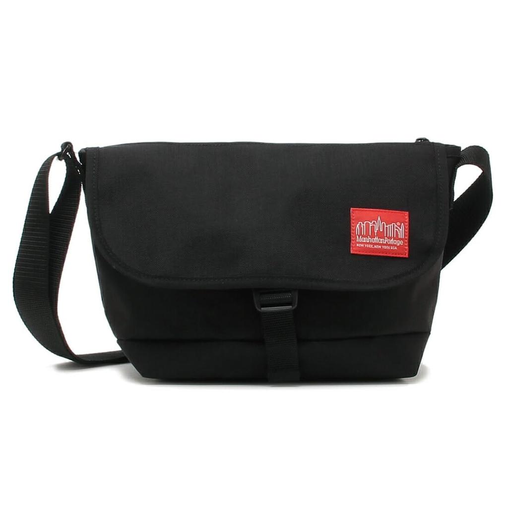 Сумка через плечо черная 1605JRSFZP blk [Manhattan Portage] Мужская женская [Товар]