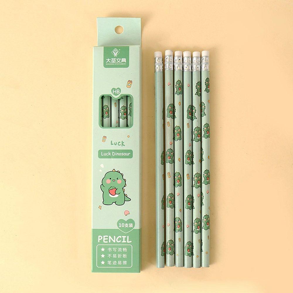 10Pcs Stationery HB Pencil Sketch Painting Pencil High-quality Writing Pencil Office
