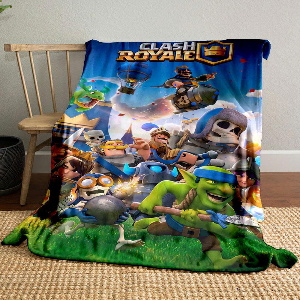Fantasy characters in battle scenes with bright colors and dynamic action. for all seasons blanket lunch break throw gift