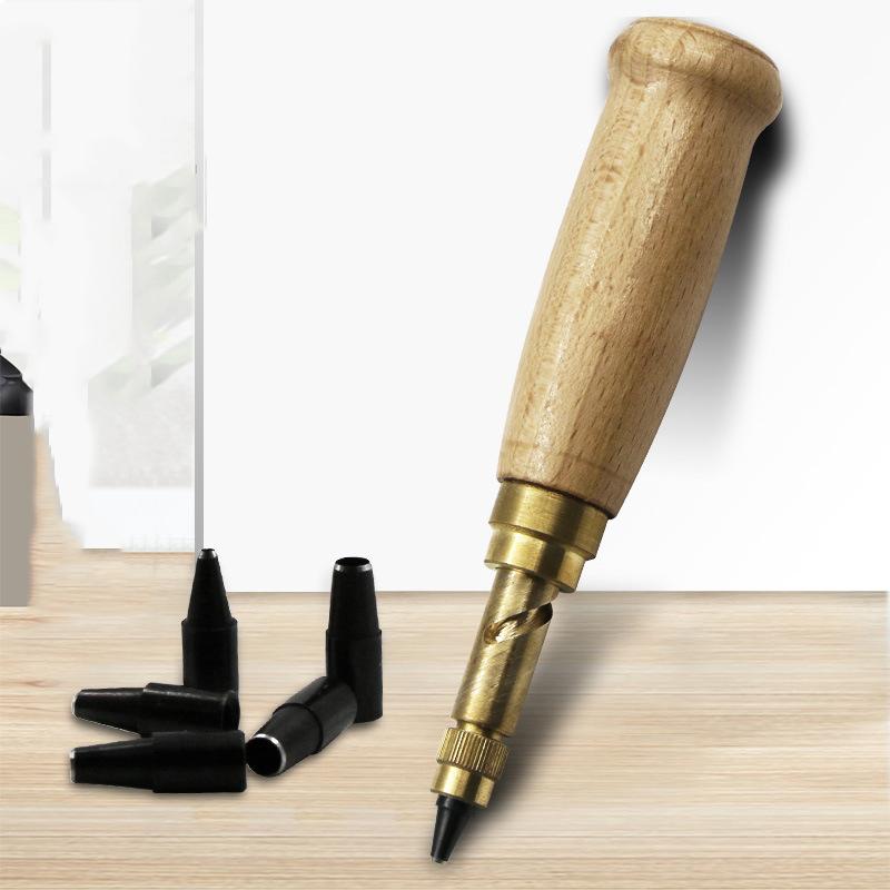 6 шт. сменный дырокол для ремня с несколькими головками, инструмент для работы с кожей своими руками