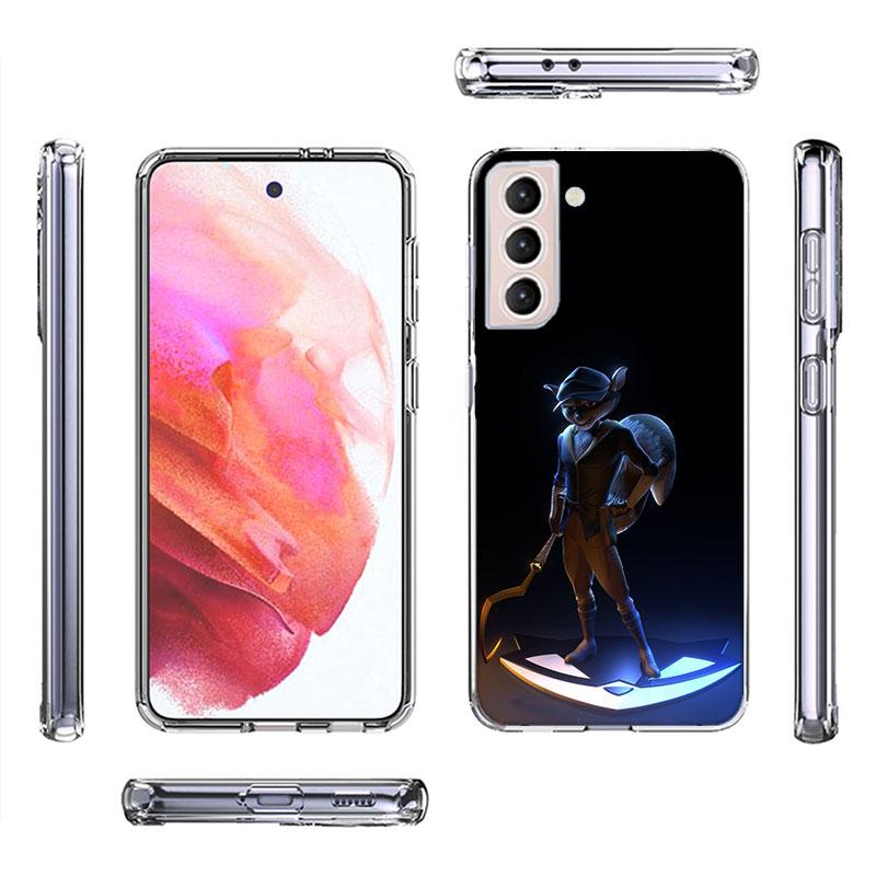 Чехол для телефона Game S-Sly C-Cooper для Samsung Galaxy S25 Edge S24 S23 FE S21 S20 S10 Plus S22 S26 Ultra Прозрачные чехлы TPU Capa