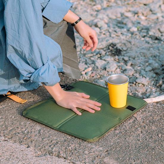 Складная подушка-сиденье для улицы, портативная, из водостойкой Оксфордской ткани, легкая, для путешествий, кемпинга, походов, сиденье для стадиона