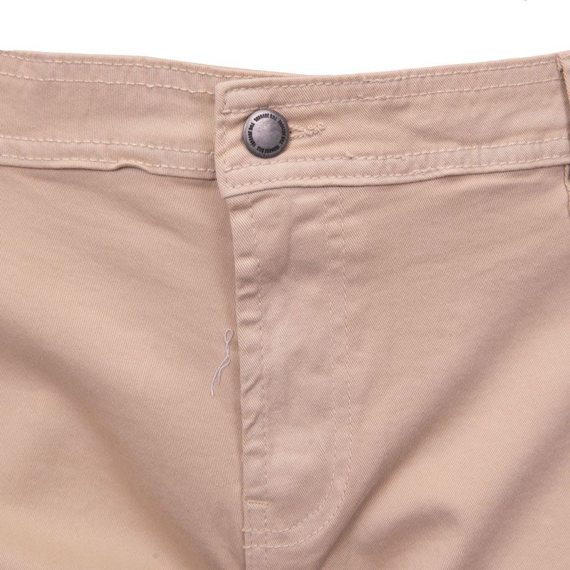 Мужские шорты-бермуды BILL TORNADE из хлопка с манжетами