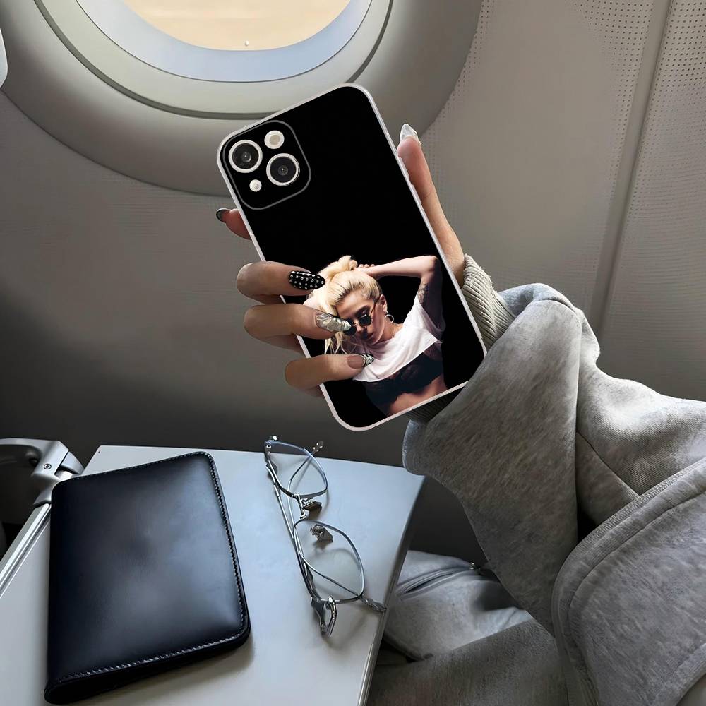 Singer L-Lady Gaga Mayhem Case for iphone 17 16 15 pro max 11 12 13 14 Pro Plus Phone Cover