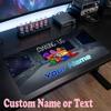 Among Us Customized Name Text Mouse Pad, Large Desk Mouse Mat Personalized Home Office Present
