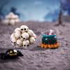 3D Horror Halloween Decoration Miniature Tombstone Ghost Skeleton Skull Micro Resin Figurine Ornaments Hallowmas Prop