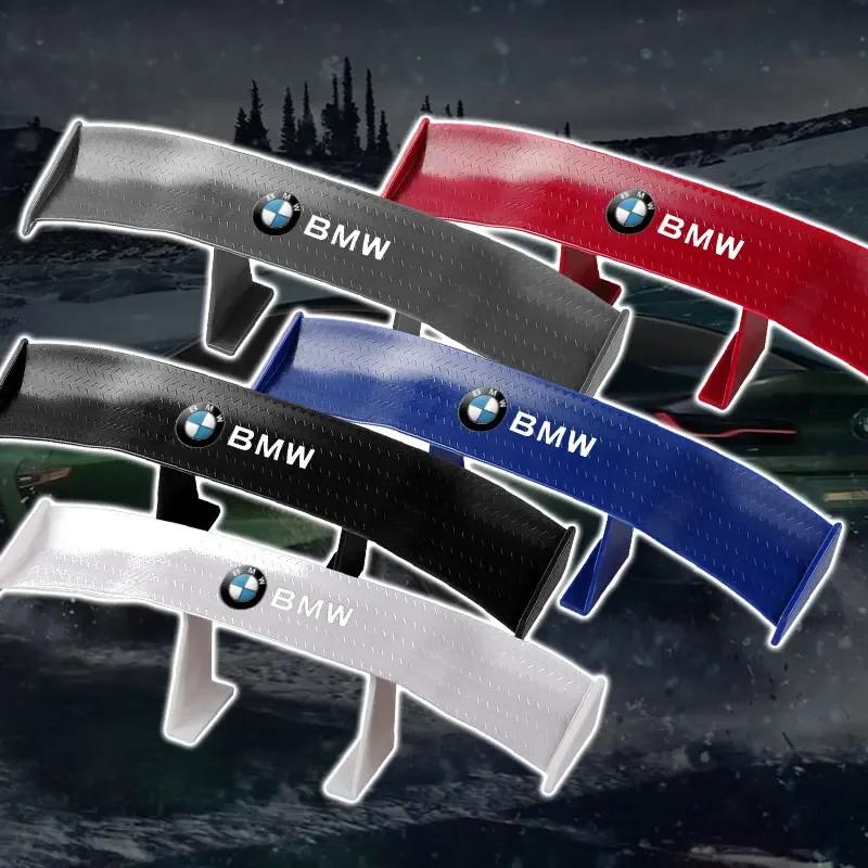 2025 Hot For BMW Car mini spoiler Tail Wing Carbon Fiber Look Tail Wings Model For BMW E36 E46 E90 E60 F10 F30 E39 F20 E87 E92 G