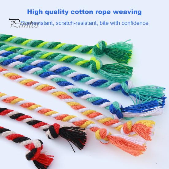 Игрушка-палочка для дразнения кошек, устойчивая к укусам, с колокольчиком. Котенок играет в интерактивные игрушки-дразнилки, плетеные вручную из хлопковой веревки, аксессуары для домашних животных.