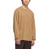 Adidas Originals WASHED LONG SLEEVE TOP T Shirt Men's Desert Brown JV6937