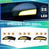 For Ford Fiesta Mk7 2008-2017 for Ford B-Max 2012-2017 Dynamic Turn Signal Light LED Side Rearview Mirror Sequential Indicator