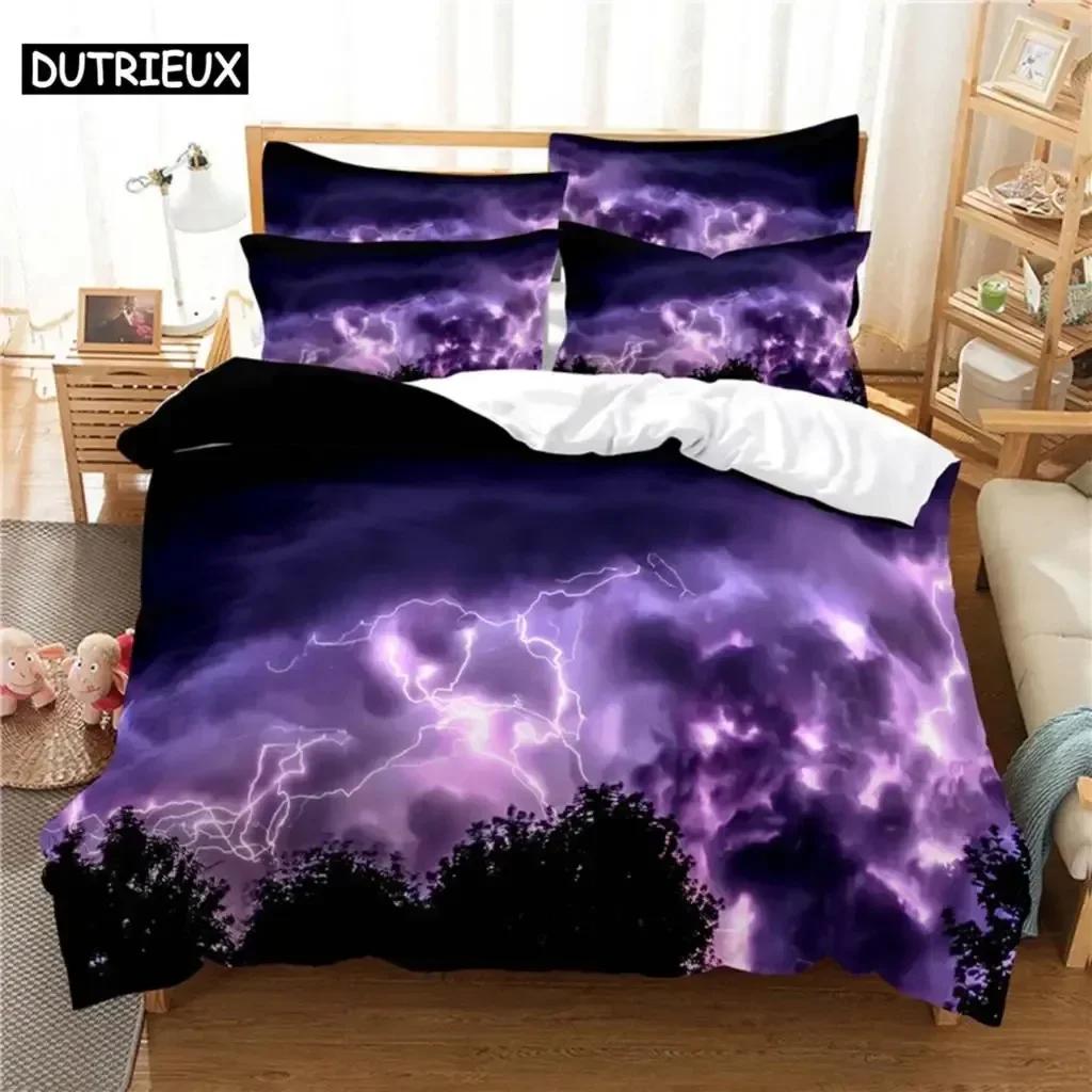 Comforter Starry Night Bedding Set For Bedroom Soft Modern S Comefortable Kids And