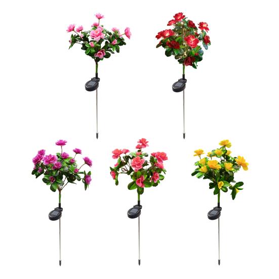 Газон на открытом воздухе Солнечный газон Цветочный светильник Реалистичный вид IP55 Водонепроницаемый Простота установки Солнечная энергия Дорожка Свет Патио Декор сада