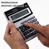 KK-800A Электронный калькулятор Многофункциональный Большой дисплей Финансовая функция 8 разрядов Настольный калькулятор Офисные принадлежности