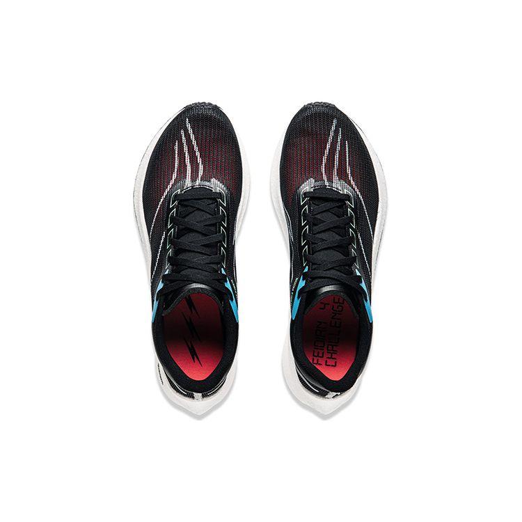 Кроссовки Li Ning Feidian 4 Challenger Carbon Plate Technology с амортизацией, противоскользящие, износостойкие, дышащие, с поддержкой и отскоком, с низким верхом ARMU005-17