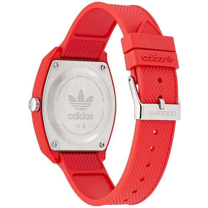 Montre - Adidas - AOST23051 - Rouge - Plastique - 38mm - 5 bar