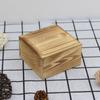 Natural With Slide Top Card Keeper Wooden Box Jewelry Organizer Case Storage Box Beads Container