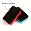 10pcs Reusable Magnetic Whiteboard Erasers EVA Blackboard Erasers Cleaning Wiping Tools Teachers Home Office Blackboard Erasers