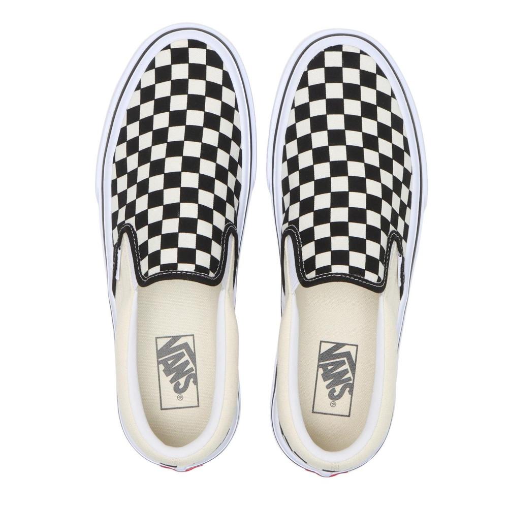 Vans Слипоны Lite Мужские S Черно-белая клетка V98 Lite Черно-белая клетка