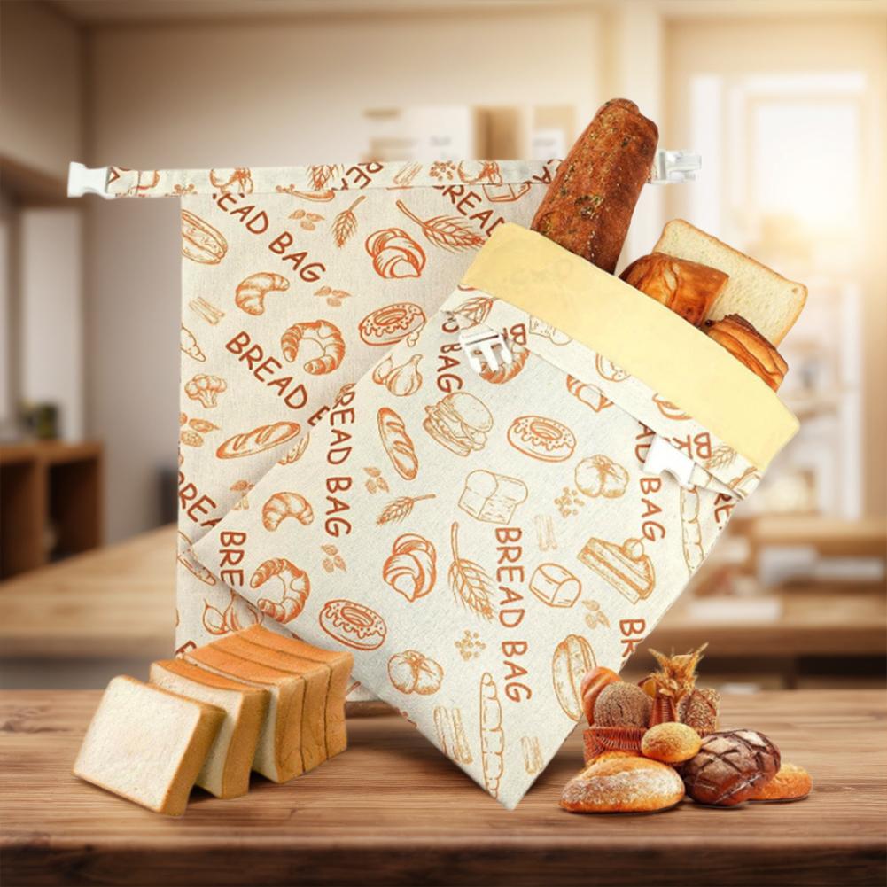 Reusable 1pc Cotton Bread Bags Keep Your Loaf Fresh for Days Sourdough Bread Bags for Homemade Sourdough Bread