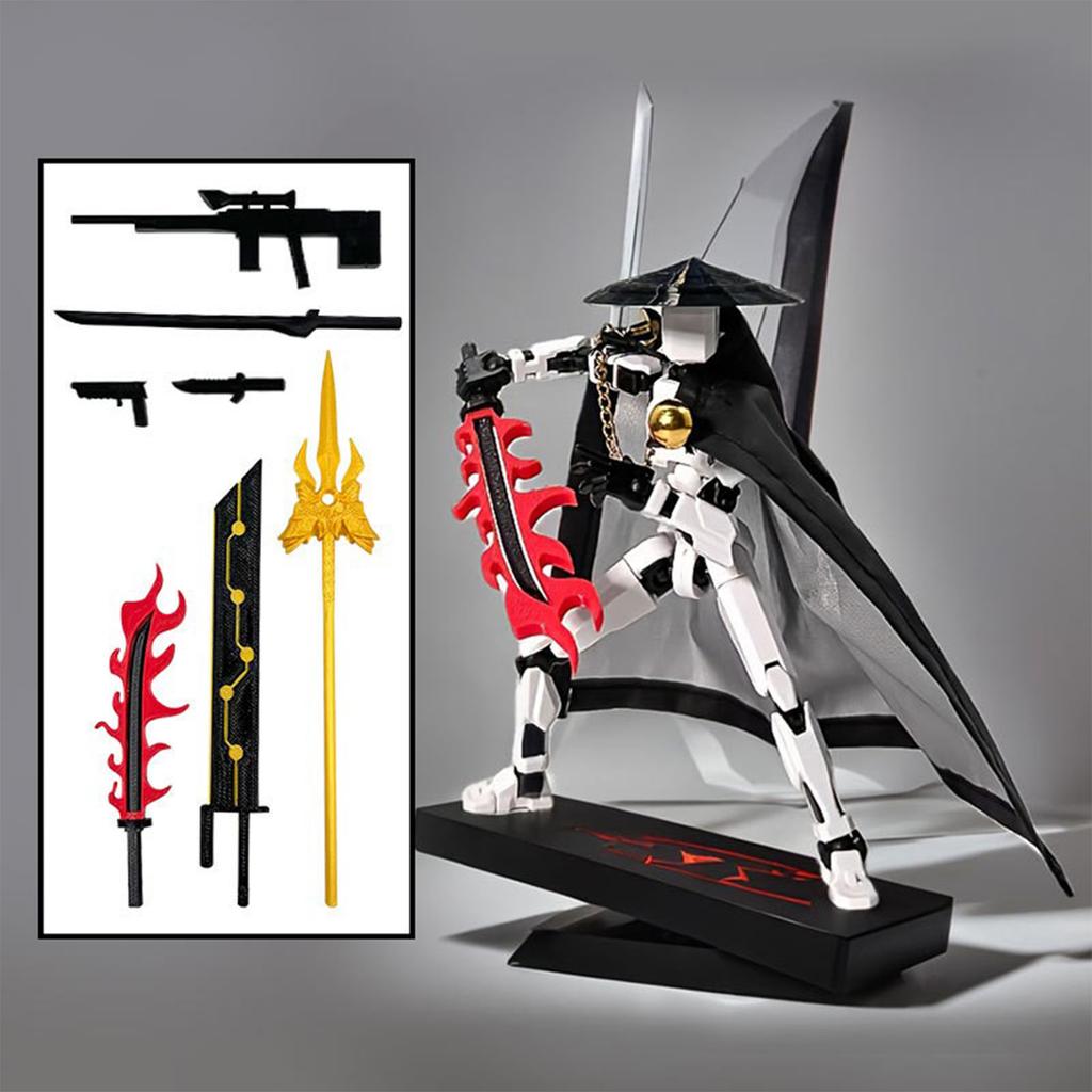 Мобильный набор кукол, 3D-робот-титан, подвижная кукла, подходит для коллекционеров, украшение для рабочего стола