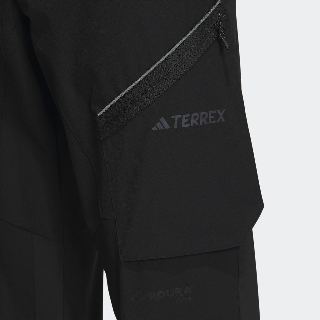 Adidas Однотонные стильные брюки-карго с отделкой для улицы, мужские брюки черного цвета IC7994