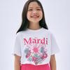 [mardimercredi] Вторник Среда Маленький Цветочный вторник Сад Футболка