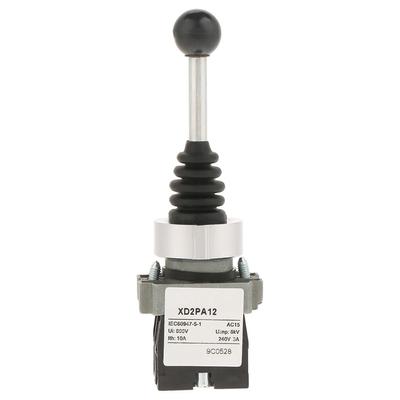 2-позиционный 2NO заблокированный джойстик, сменный переключатель, подходит для XD2PA12