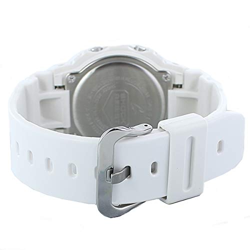 Casio Цифровые часы G-SHOCK, Белые, Водонепроницаемость 20 АТМ, Модель для зарубежного рынка, DW-5600MW-7 [Параллельный импорт]