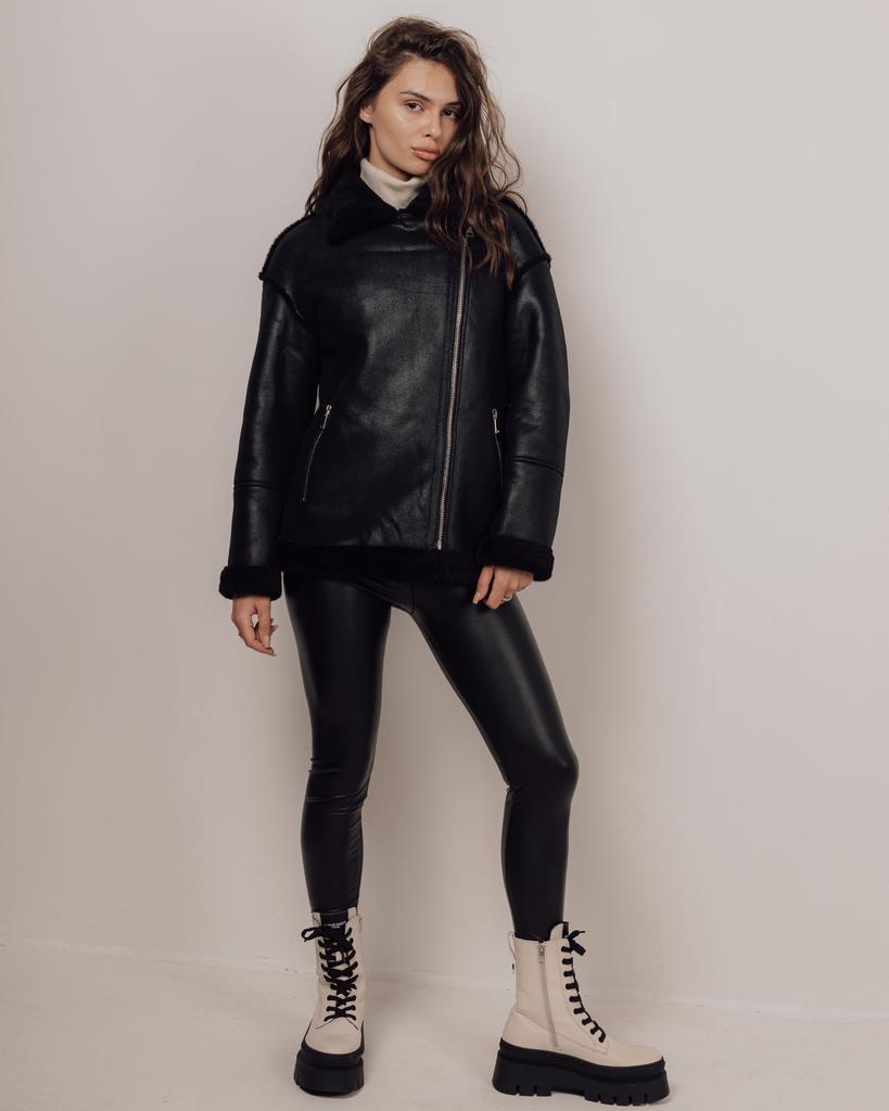 Дубленка RR Designer 2850 42 черная