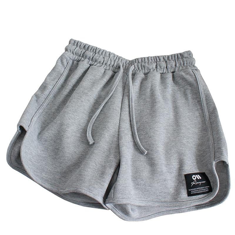 Повседневные спортивные шорты женские летние тонкие свободные тонкие талии шорты для дома широкие брюки