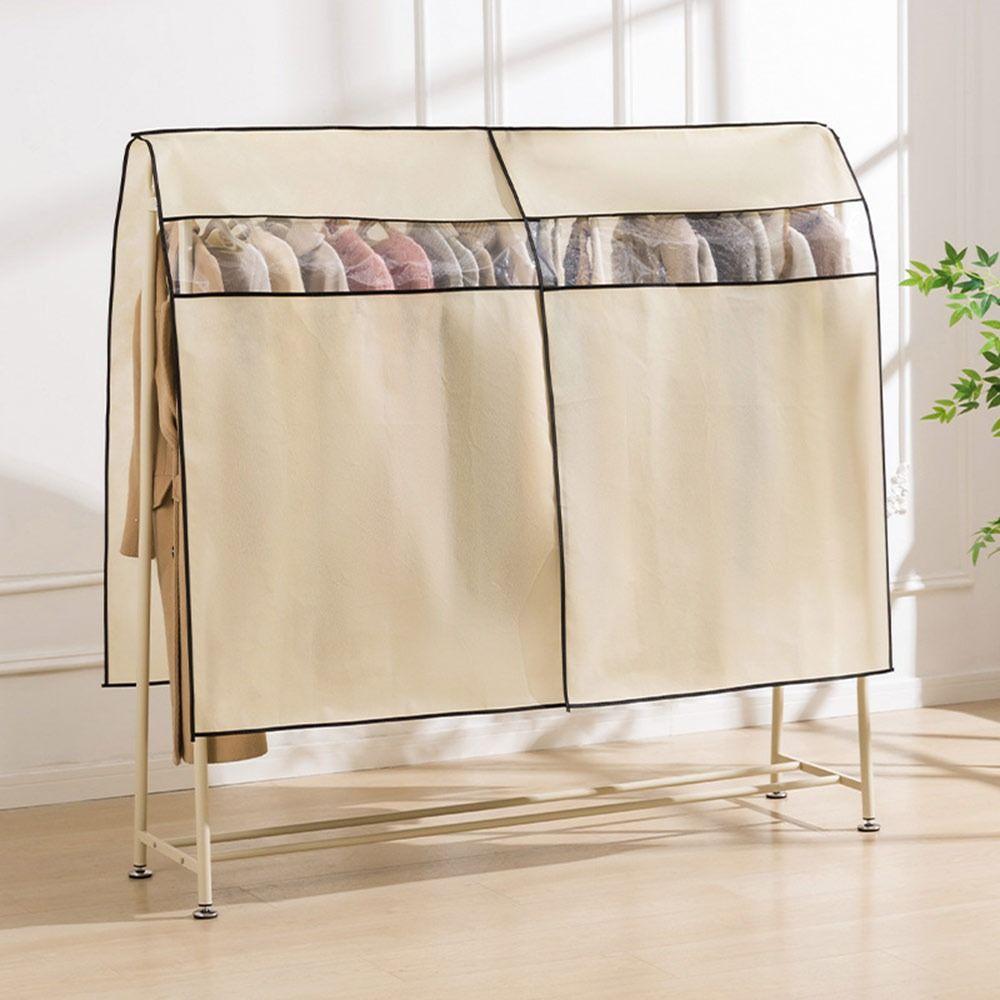 Non-woven Clothes Dust Cover Waterproof Wardrobe Organizer Clothing Hanging Organizer for Bedroom