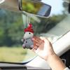 Вязание крючком Опоссум Автомобильное подвесное украшение Ручная работа Вязание Мышь Авто Зеркало заднего вида Орнамент Животное Подвеска Аксессуары для интерьера автомобиля