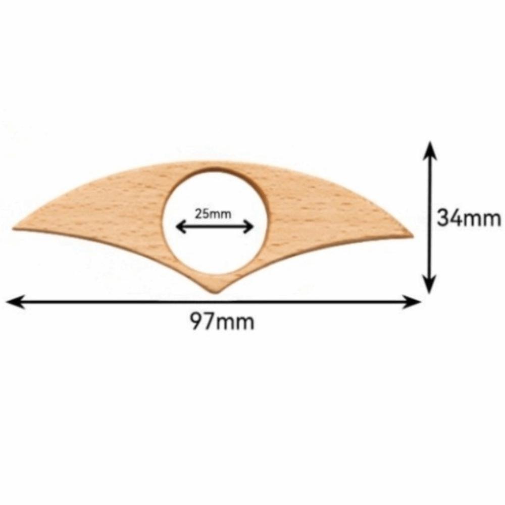 Wooden Bookmarks Page Turning Fixed Book Page Holder Gift Thumb Book Support  DIY Reading Aid