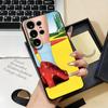 Чехол для телефона W-Wizard Of O-OZ для Samsung S26 S25 S24 FE S23 S22 S21 Plus S20 Ultra Note20Ultra Черный Мягкий