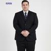 ROMON Мужской деловой повседневный костюм большого размера