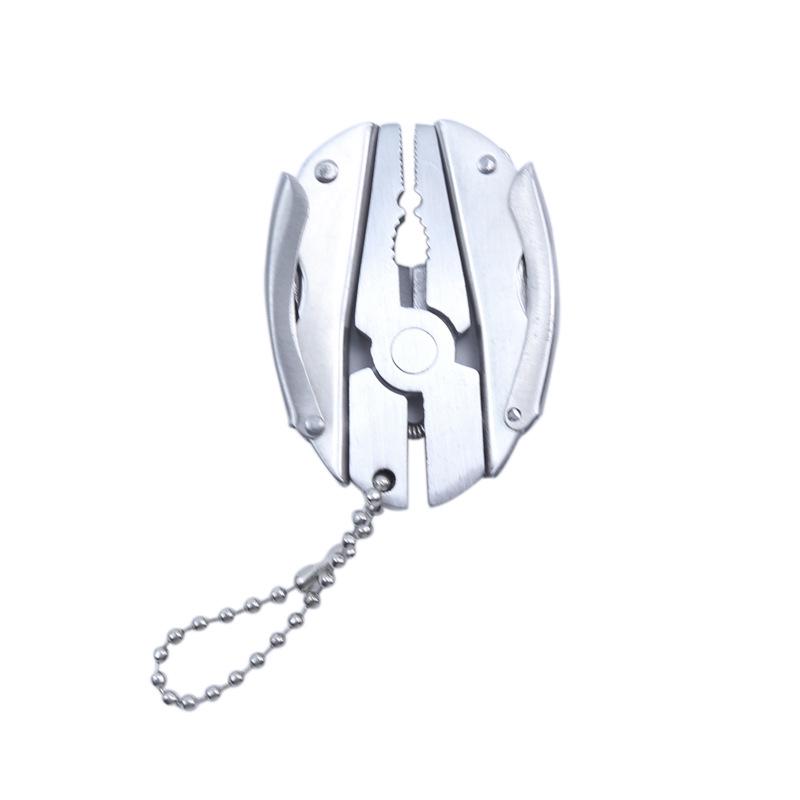 Мини-нож-мультитул и плоскогубцы "Черепаший панцирь" - Полностью стальной, Портативный инструмент для улицы