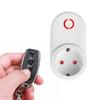 433MHz RF Remote Electric Smart Socket Switch with Remote Control 220V 15A EU Plug Universal ON/OFF Control for Home Appliance/Lamp/Fan Plug