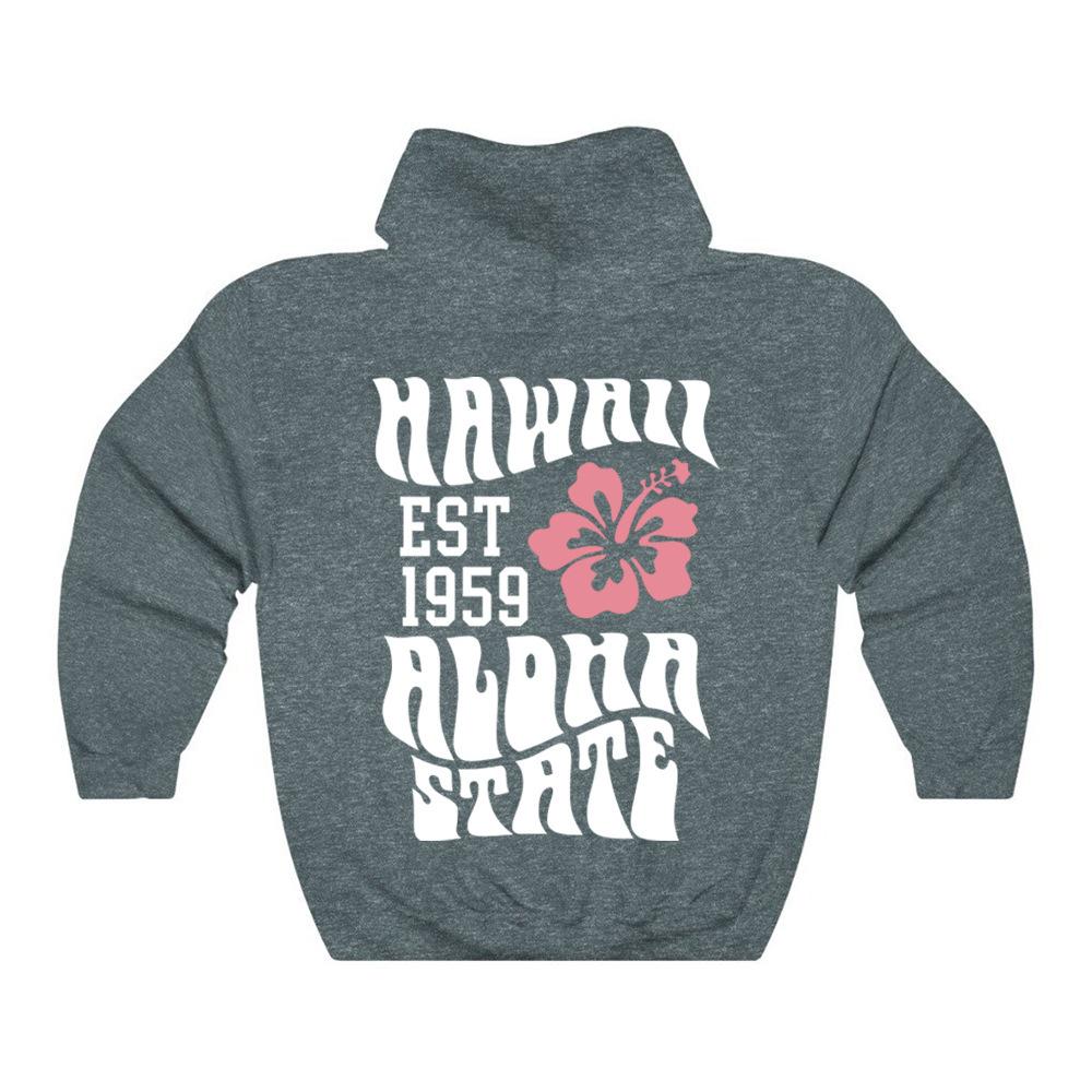 Толстовка Aesthetic Hawaii Hoodie Aloha State