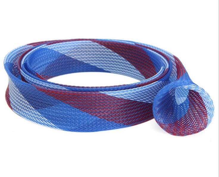 SGS Certified Braided Fishing Rod Protection Sleeve for Telescopic Lure Rods