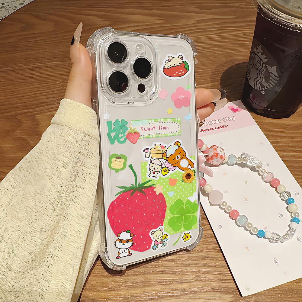 Чехол для телефона Rilakkuma для vivo V40 V30 V29 V27 V27E V25 V23 Y02 Y76 Y38 Y28 Y03 Y17s Y19S Y78 Y36 Y27 Y35 Lite Pro 4G 5G