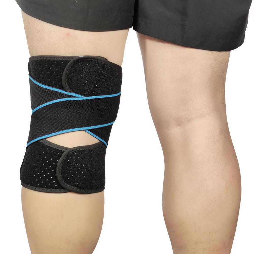 Sport Popular Football Soccer Baseball Compression Sport Knee Calf Brace Support Sleeve for Spring Protection