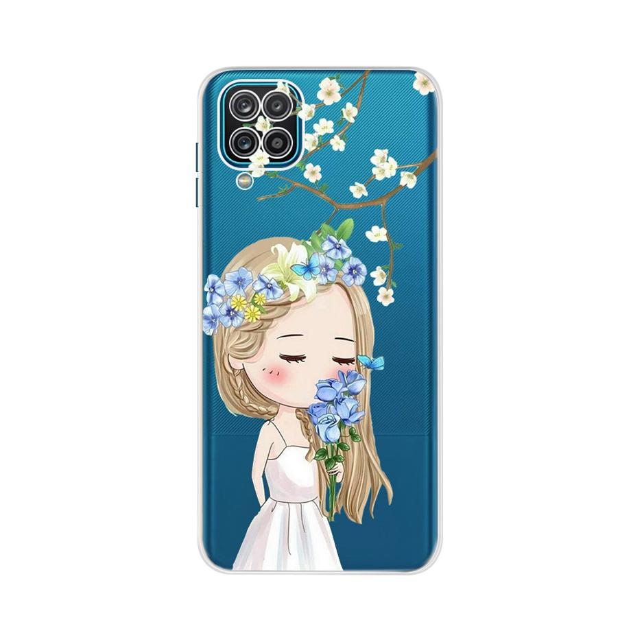 For Samsung Galaxy A12 A13 Case Silicon Soft TPU Back Cover Phone Cases For Samsung A12 A 12 SM-A125F A13 4G Case Bumper Funda