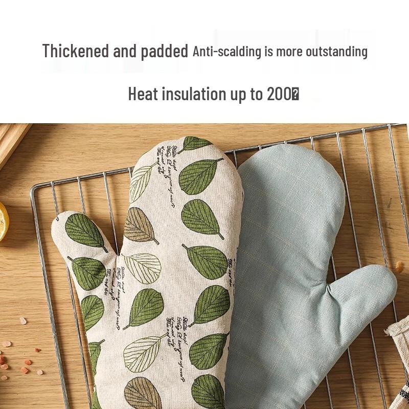 Carrot Silicone Heat Resistant Kitchen Gloves